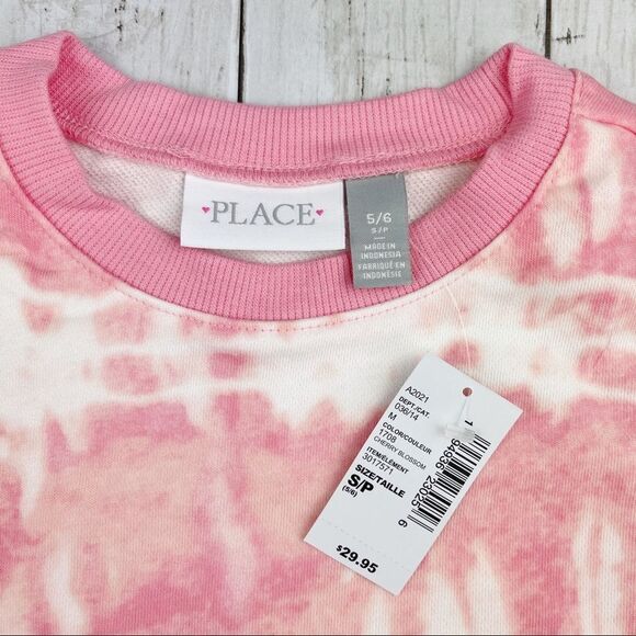 CHILDREN’S PLACE Fleece Tie Dye Sweatshirt - Picture 7 of 11
